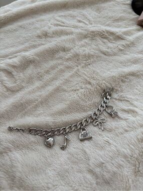 Vintage Juicy Couture Silver Charm Bracelet
